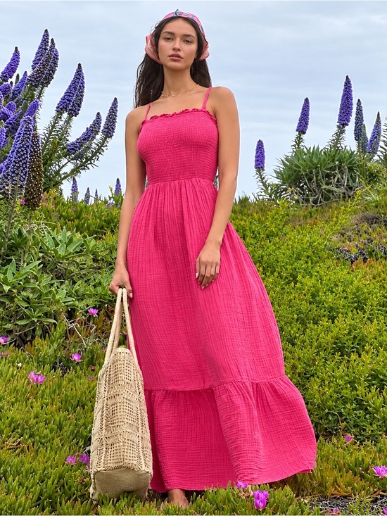 Anthropologie Dresses & Skirts - Anthropologie Strapless Beachy Maxi Dress